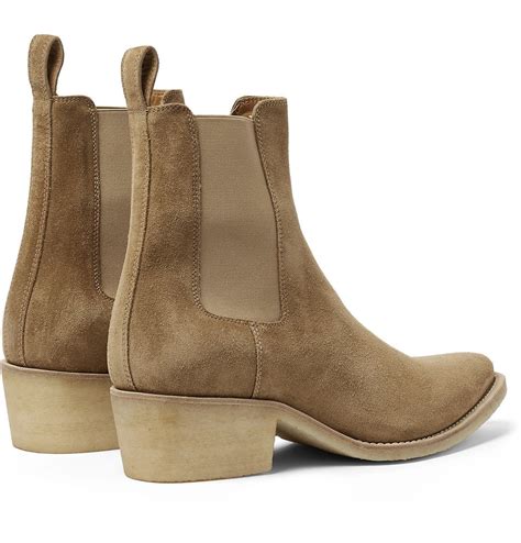 AMIRI - Suede Chelsea Boots - Brown Amiri