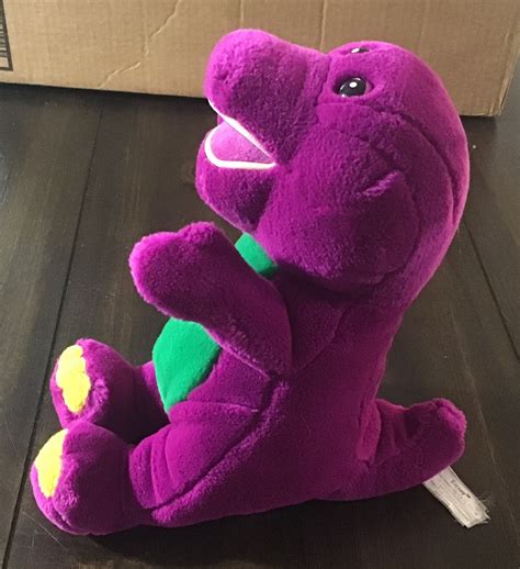 VTG Singing Barney Plush - Etsy