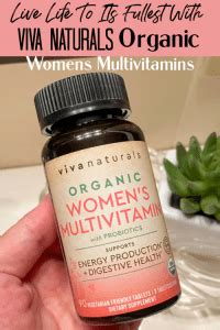 Live Life To Its Fullest With Viva Naturals Organic Women's ...