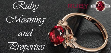 Ruby Gemstone Meaning And Properties - Ruby.org.in