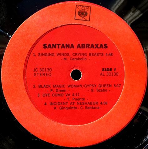 Santana Abraxas (Vinyl Records, LP, CD) on CDandLP