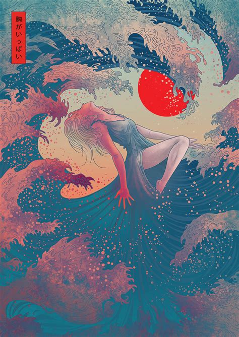 contemporary japanese art behance