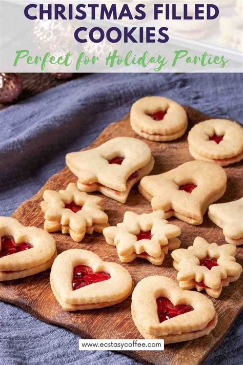 Christmas Filled Cookies | Perfect for Holiday Parties