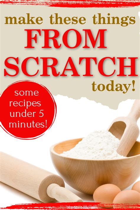 Make ahead recipes super easy from scratch foods – Artofit