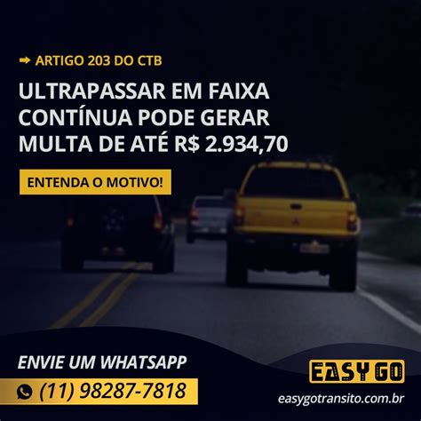 Valor Da Multa Por Ultrapassar Em Faixa Continua