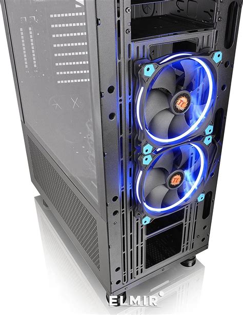 Корпус Thermaltake Core X71 Tempered Glass Edition Black б/БП (CA-1F8 ...