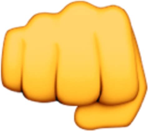 Fist Emoji Clipart - Punch Emoji Png Transparent Png - Full Size ...
