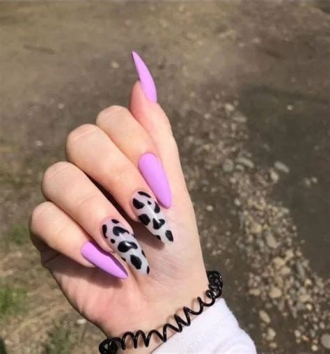 Nail💜 | Гель-лак, Миндалевидные ногти, Короткие ногти