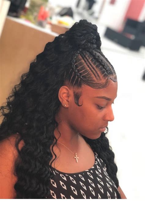 10+ First Class Cute Ponytail Hairstyles For Black Women