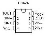 TL062 Dual JFET Op Amp IC | NightFire Electronics LLC