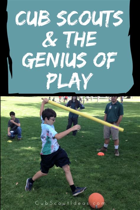 How to Help Cub Scouts with the Genius of Play ~ Cub Scout Ideas