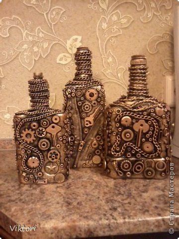 Steampunk Bottle Crafts: DIY Decorative Bottles