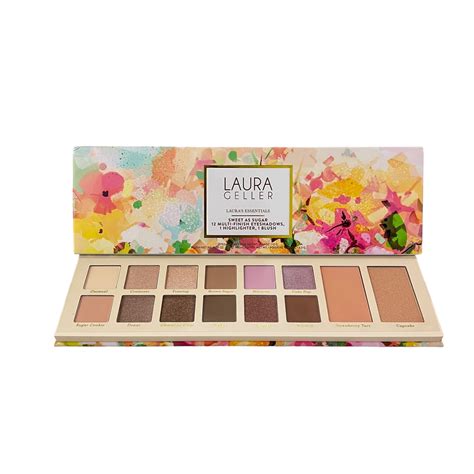 Laura Geller Sweet As Sugar Palette, 12 Multi-Finish Eyeshadows