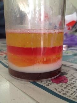 Science Project:Density tower - 3E1_Tricia Ang