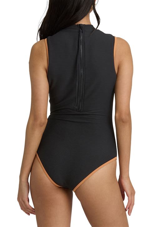Billabong Tanlines High Neck Glider One-Piece Swimsuit | Nordstrom