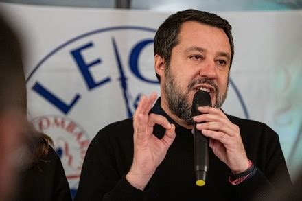 Matteo Salvini Fabio Rolfi Right Among Editorial Stock Photo - Stock ...