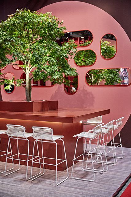 construction  award wining exhibition stand  furniture fair salone