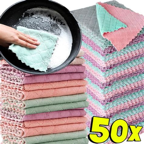 Микрофибровые салфетки для кухни | AliExpress