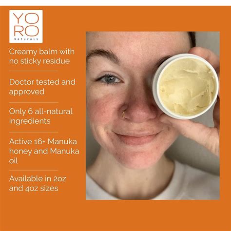 Organic Manuka Skin Soothing Cream for Dry Itchy Skin, Rosacea