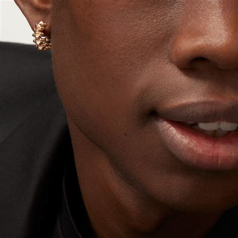 clash de cartier hoop earrings mini model