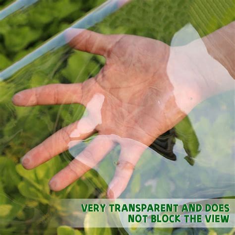 TOPCHANCES Outdoor Clear Vinyl Curtains with Grommets and Rope