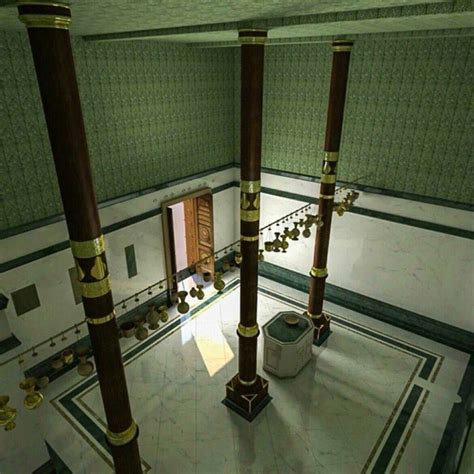 view  makkahs sacred kaaba allah islam architettura