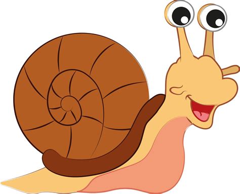 Cartoon Snail. Vector Snail 13266239 Vector Art at Vecteezy