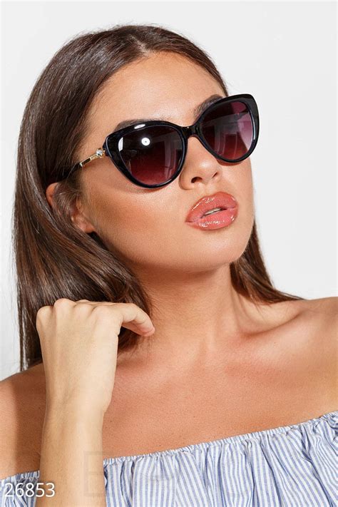 Солнцезащитные очки-лисички (№ 26853) ♡ Gepur - women clothes store