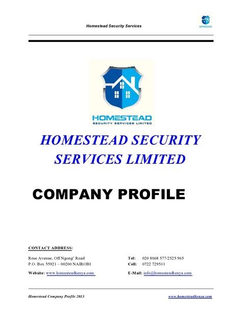 50 Professional Company Profile Templates [Word] ᐅ TemplateLab