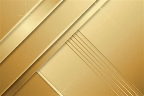 Минималистский золотой роскошный фон | Бесплатно векторы