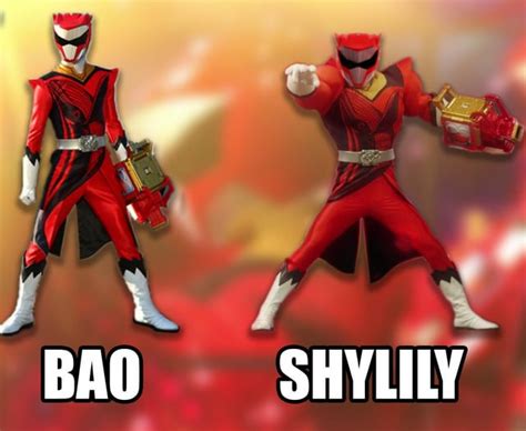 Bao & Shylily as Power Rangers (Sorry Bao...) : r/shylily