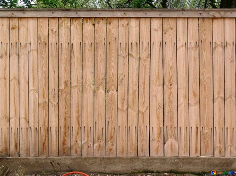 Wooden fence. texture free image - № 632