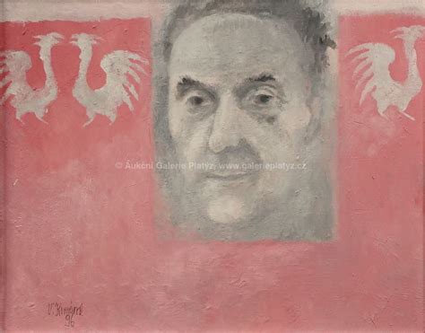 Vladimír Komárek / Autoportrét - detail aukce « Aukce « Aukční Galerie ...
