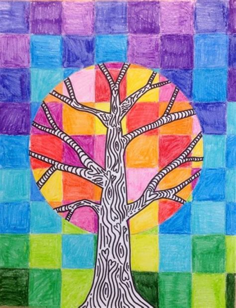 59 best Perspective: Art Projects for Kids images on Pinterest | Visual ...