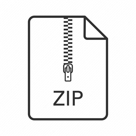 Zip, zip file, zip file icon, zip icon, zipped file, zipped icon icon ...