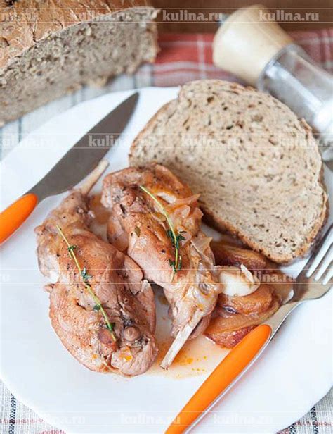 Кролик, тушеный со сливой | Рецепт | Фото еды, Идеи для блюд, Кулинария