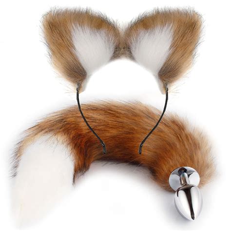 Amazon.com: Anal Plug Butt Plug, 2Pcs/Set Sex Fox Tail Anales Plug Toys