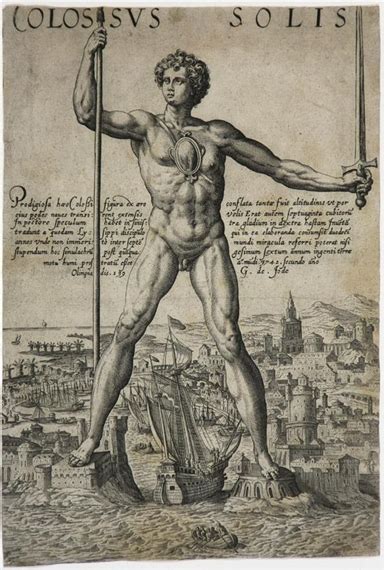 Gerard de Jode | Colossus Solis (Circa 1559) | MutualArt
