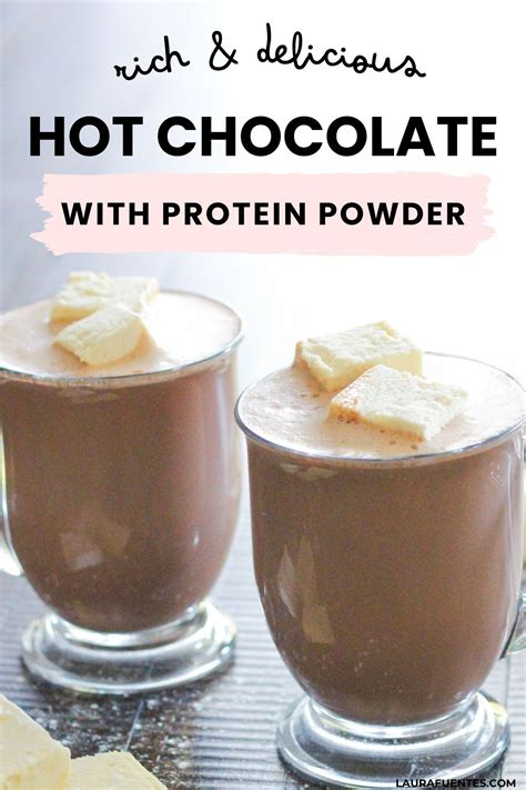 Easy Hot Chocolate with Protein Powder | Hot drinks recipes, Hot