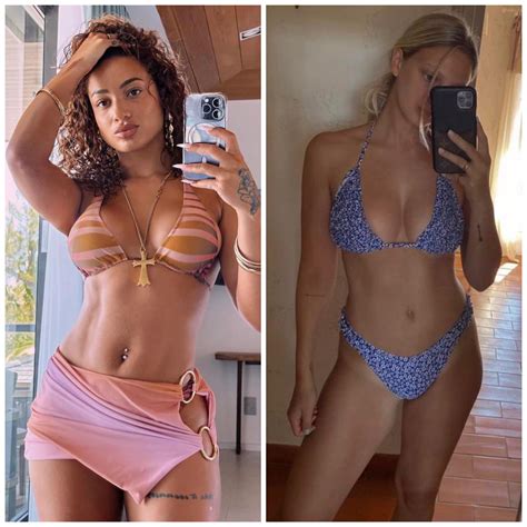 Bikini selfie : Dani Leigh vs Georgia Hirst : r/CelebBattles