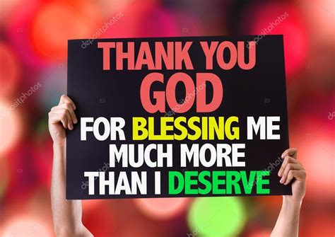 Thank You God For Blessing Me card — Stock Photo © gustavofrazao #73412129