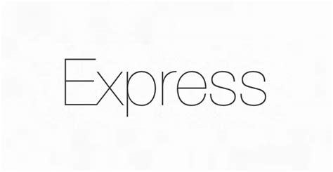 simple json api  express