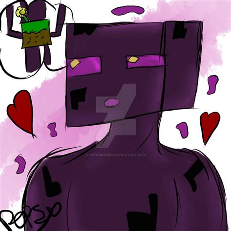 endermans secret love  pepsidrawer  deviantart