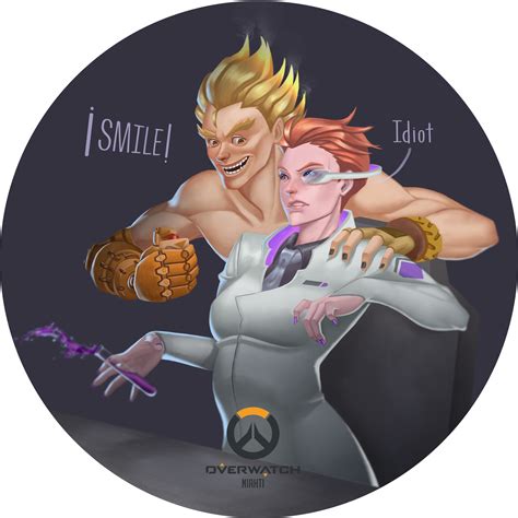 ArtStation - Junkrat & Moira - Overwatch, Nia hti