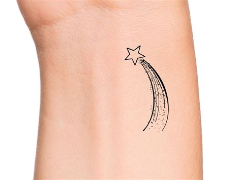 Aggregate 68+ realistic shooting star tattoo best - in.cdgdbentre