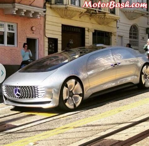 Mercedes Benz F 015 spotted in San Francisco