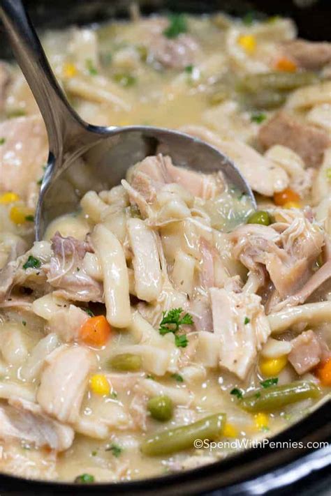 Best crockpot chicken and noodles recipe