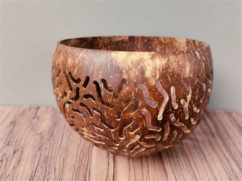 Coconut Shell Candle Holders Coconut Candle Holders - Etsy