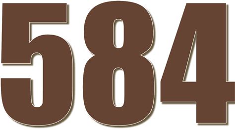 О числе 584 – пятьсот восемьдесят четыре, математические свойства ...