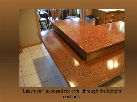 kitchen concrete countertops